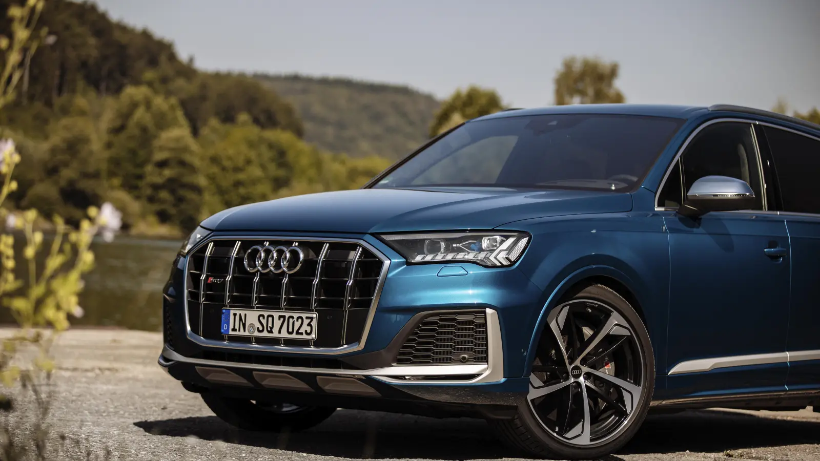 Das Foto zeigt das Modell, das in Uehlfeld abhanden kam. Allerdings handelte es sich dort um einen schwarzen Wagen.  (Foto: Graeme Fordham/Audi)