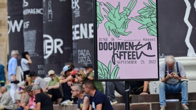 Die documenta 2022 war überschattet von einem Antisemitismus-Skandal. (Foto: Uwe Zucchi/dpa)
