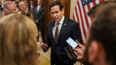 Rubio rechnet mit Iran-Gespächen kommende Woche. (Foto: Eric Lee/Pool Reuters/AP/dpa)