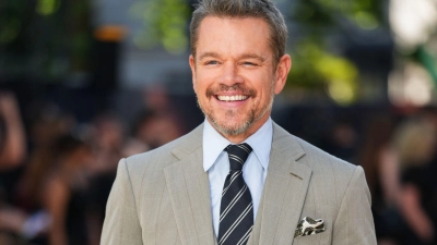 Oscar-Preisträger Matt Damon hatte eigenen Angaben zufolge in seinem neuen Film „Die Odyssee“ eine Frau als Stunt-Double. (Archivbild) (Foto: Scott A Garfitt/Invision/AP/dpa)