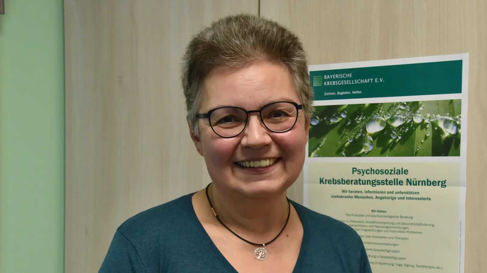 Diplom-Sozialpädagogin und Psychoonkologin Gerda Ruttmann berät krebskranke Menschen und deren Angehörige. (Foto: Silvia Schäfer)