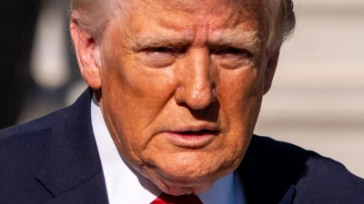 US-Präsident Donald Trump setzt im Konflikt mit dem Iran nun auf eine Seeblockade. (Foto: Alex Brandon/AP/dpa)