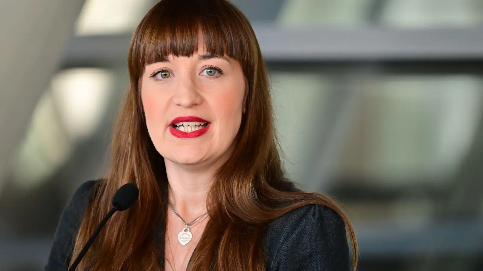 Linksfraktionschefin Heidi Reichinnek wurde nicht gewählt. (Archivbild) (Foto: Sebastian Christoph Gollnow/dpa)