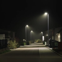 Die meisten Straßenlaternen in Leutershausen sind bereits auf moderne LED-Technik umgerüstet. Der Rest soll heuer folgen. (Symbolbild: Fabian Hähnlein)