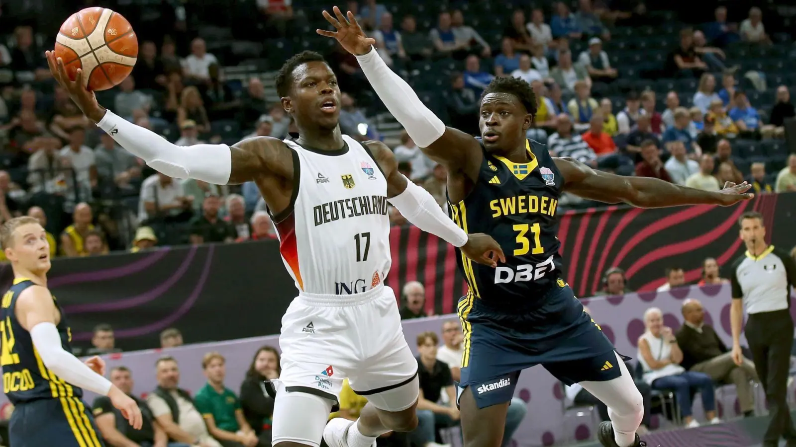 Überzeugte mit 23 Punkten: Kapitän Schröder. (Foto: Matthias Stickel/dpa)