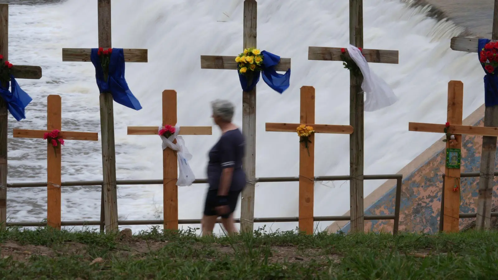 Nach der Sturzflut in Texas. (Foto: Eric Gay/AP/dpa)