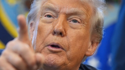 Trump will am Dienstag den saudischen Kronprinz in Washington empfangen.  (Foto: Evan Vucci/AP/dpa)