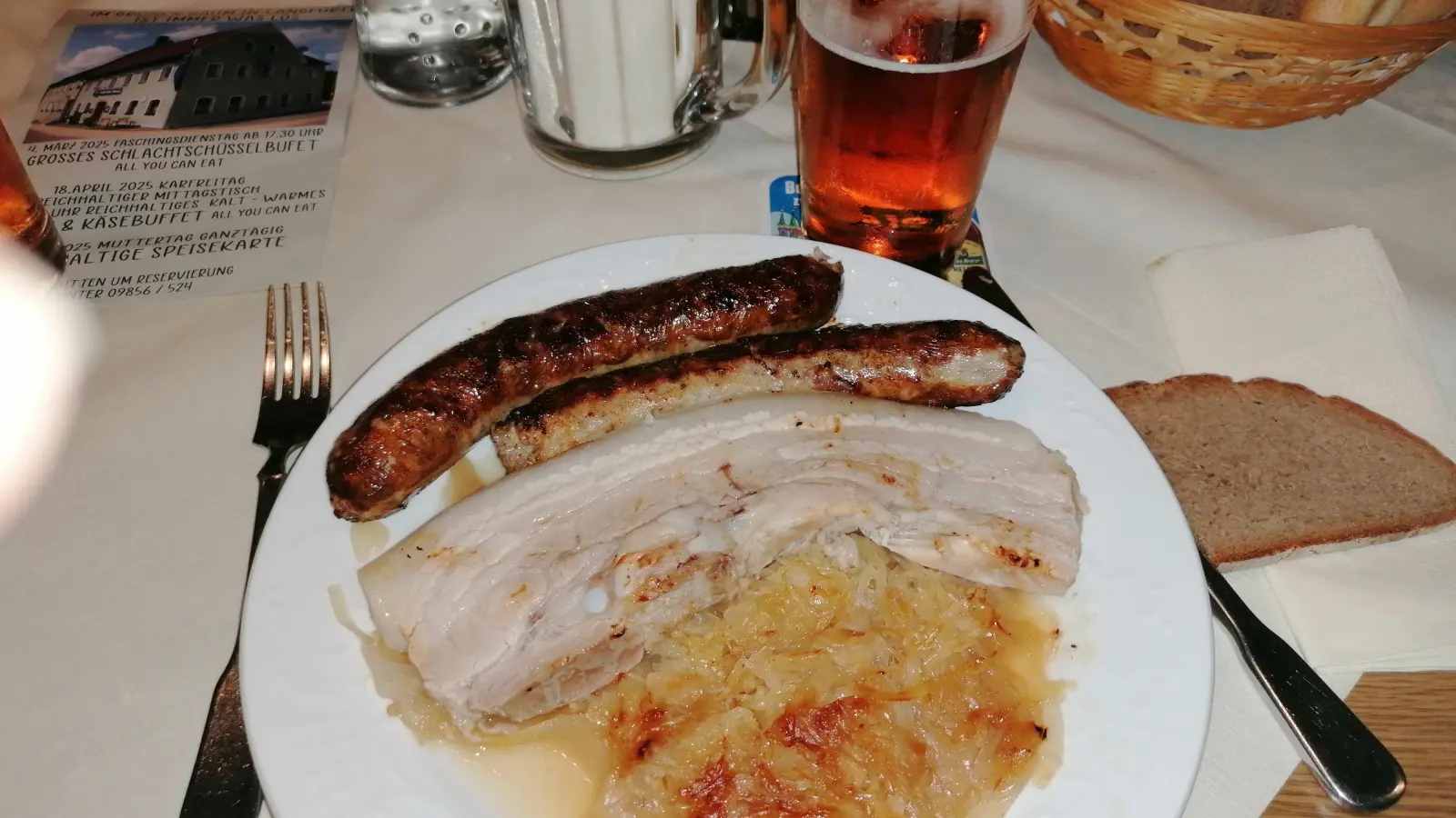 Zur Kirchweih werden wieder viele Gaumenfreuden angeboten. (Foto: Fritz Zinnecker)