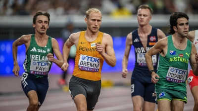 Florian Bremm, hier bei der Weltmeisterschaft in Tokio, will bei den Olympischen Spielen unter die Top Ten laufen.  (Foto: Jan Papenfuss)