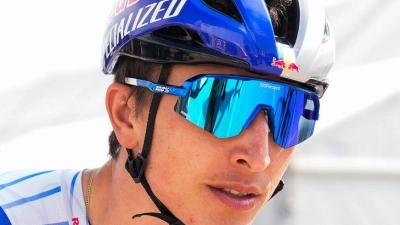 Florian Lipowitz hat beim Giro della Toscana sein Comeback gefeiert. (Archivbild) (Foto: Nicolás Carvalho Ochoa/dpa)