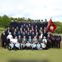 Die Mitglieder der Freiwilligen Feuerwehr Thann.  (Foto: Fotostudio Brenne, Feuchtwangen)