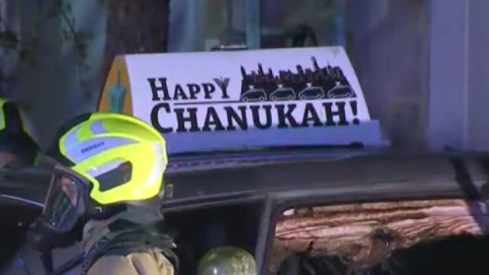 Das Auto des Rabbiners stand in der Einfahrt vor seinem Haus. (Foto: Abc News/ABC NEWS/AAP Image/dpa)