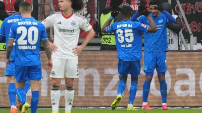 Es läuft nicht bei der Eintracht. (Foto: Marc Schüler/dpa)