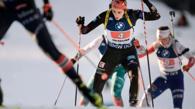 Vanessa Voigt holt die halbe Olympia-Norm. (Foto: Björn Larsson Rosvall/TT News Agency via AP/dpa)