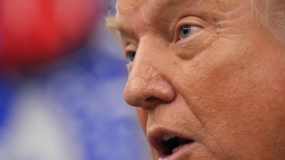 Der US-Präsident droht der BBC mit einer Milliardenklage. (Foto: Jacquelyn Martin/AP/dpa)