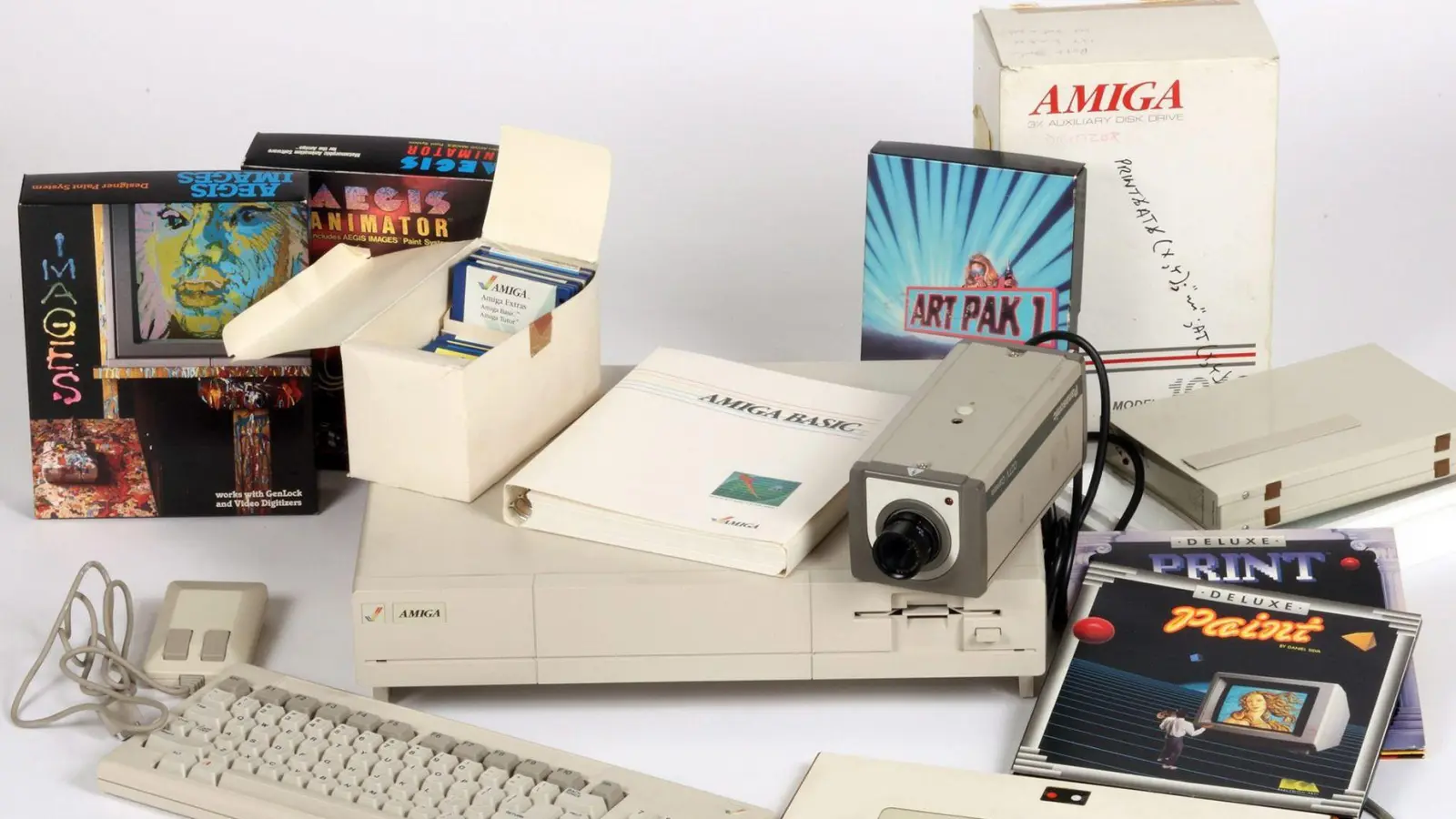 Der Pop-Art-Künstler Andy Warhol verwendete den Commodore Amiga für die Erstellung von Kunstwerken. (Foto: picture alliance / dpa)