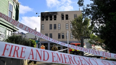 Bei einem Brand in einem Hostel in Neuseelands Hauptstadt Wellington sind mehrere Menschen ums Leben gekommen. (Foto: Masanori Udagawa/AAP/dpa)
