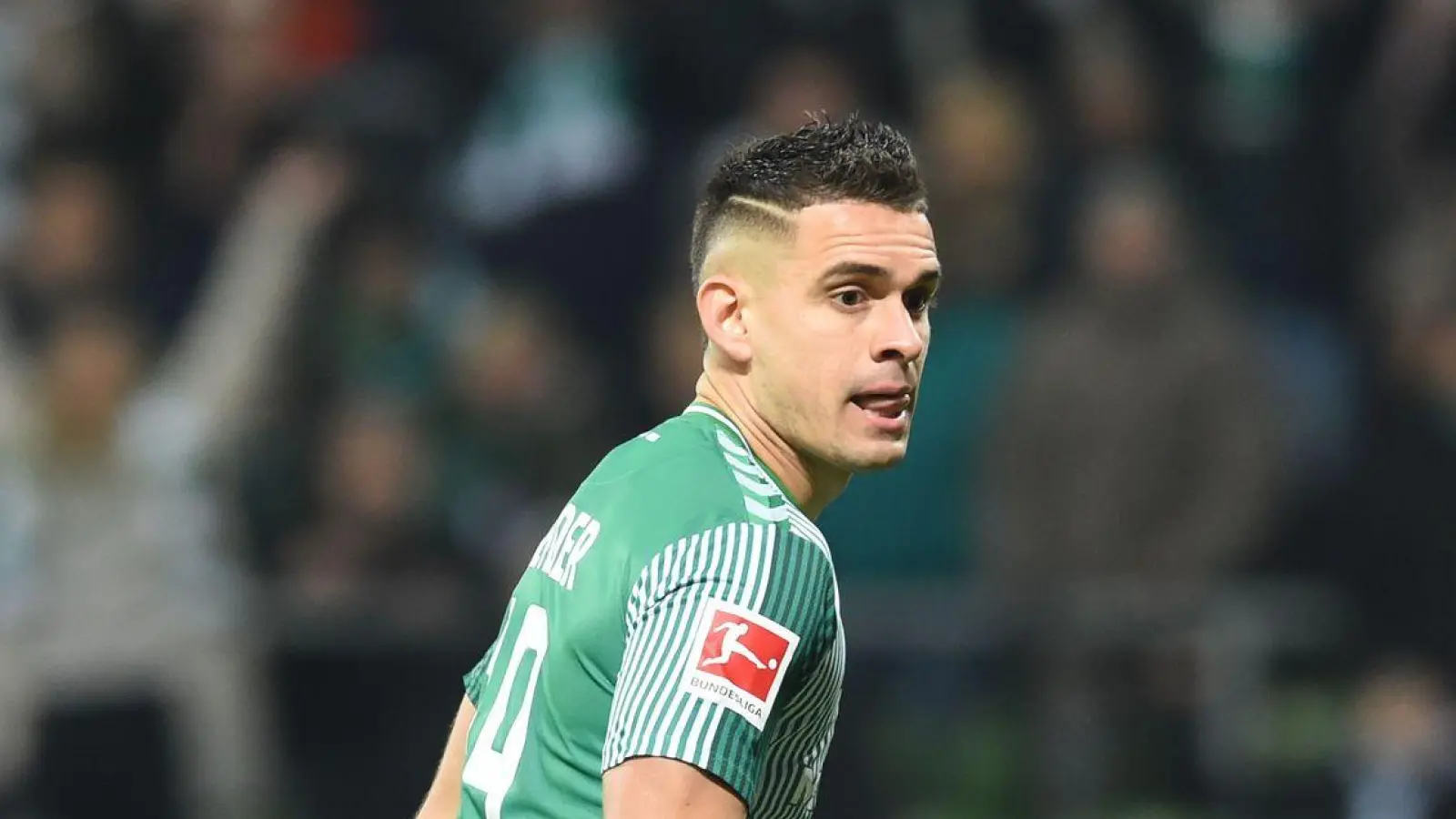 Der an Werder Bremen ausgeliehen Stürmer Rafael Borré wechselt nach Brasilien. (Foto: --/dpa)
