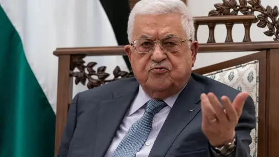 Mahmud Abbas&#39; Äußerungen sorgten für Aufsehen. (Foto: Alex Brandon/Pool AP/dpa)