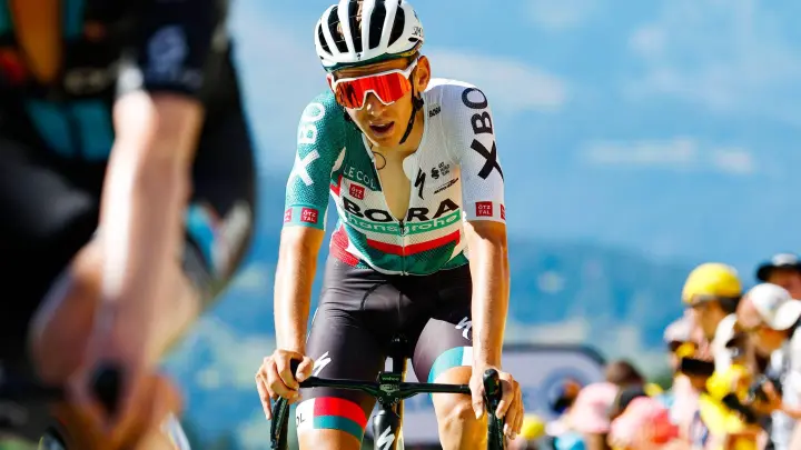 Will im nächsten Jahr beim Giro d&#39;Italia erstmals die Gesamtwertung bei einer großen Rundfahrt in Angriff nehmen: Lennard Kämna. (Foto: Roth/dpa)