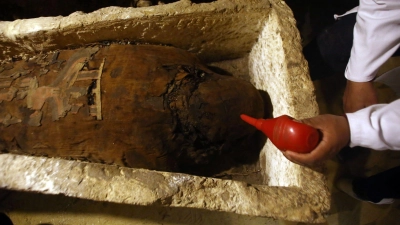 In der Wüstenprovinz Minja in Ägypten wurden immer wieder spektakuläre Entdeckungen gemacht. (Archivbild) (Foto: Ahmed Gomaa/XinHua/dpa)