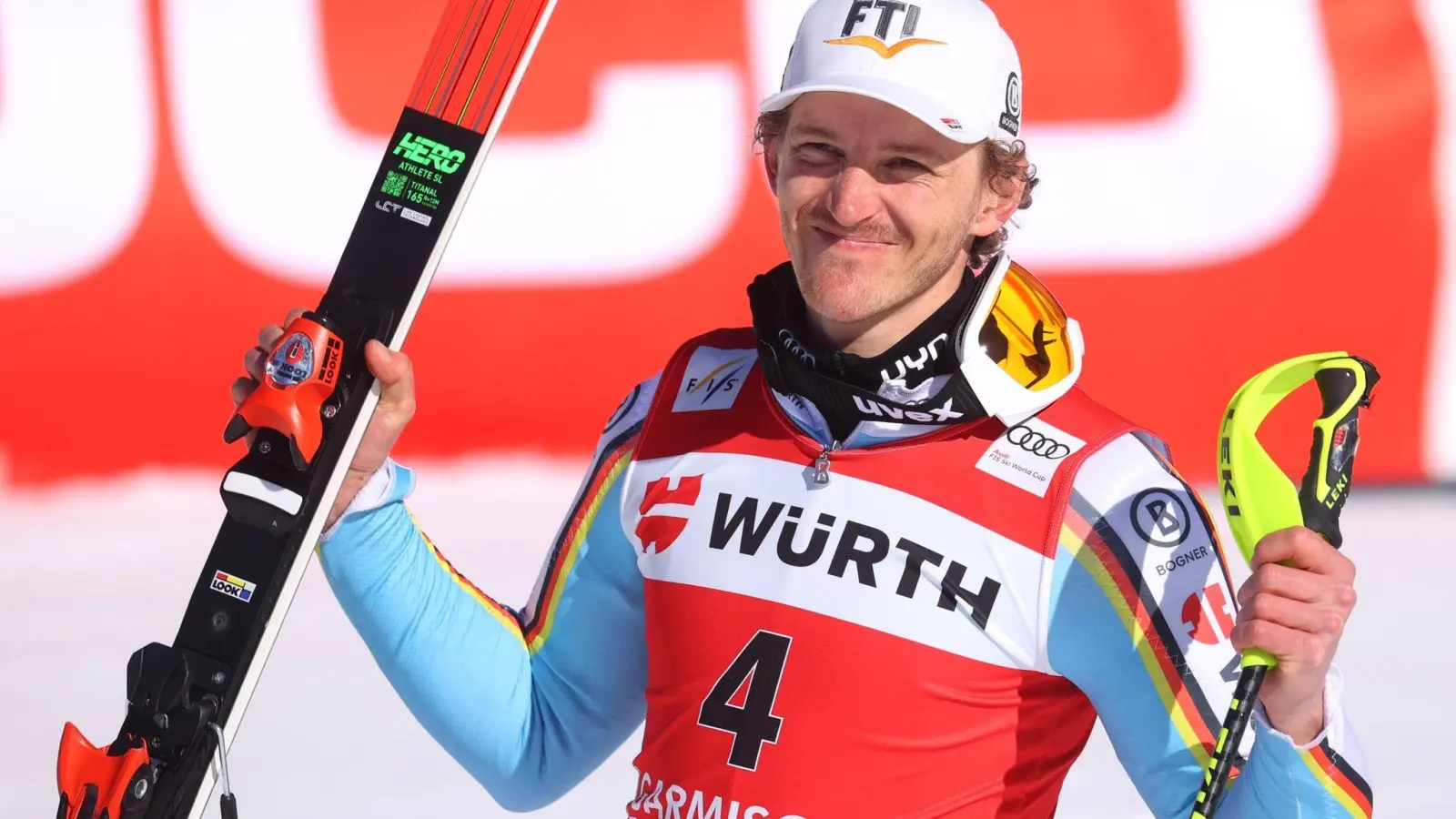 Der deutsche Slalom-Spezialist Linus Straßer betont die Bedeutung des Skisports. (Foto: Karl-Josef Hildenbrand/Deutsche Presse-Agentur GmbH/dpa)