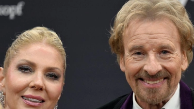Karina Gottschalk verrät, ob sie sich mit Ehemann Thomas die Neuauflage von „Wetten, dass...?“ anschauen wird. (Archivbild) (Foto: Felix Hörhager/dpa)