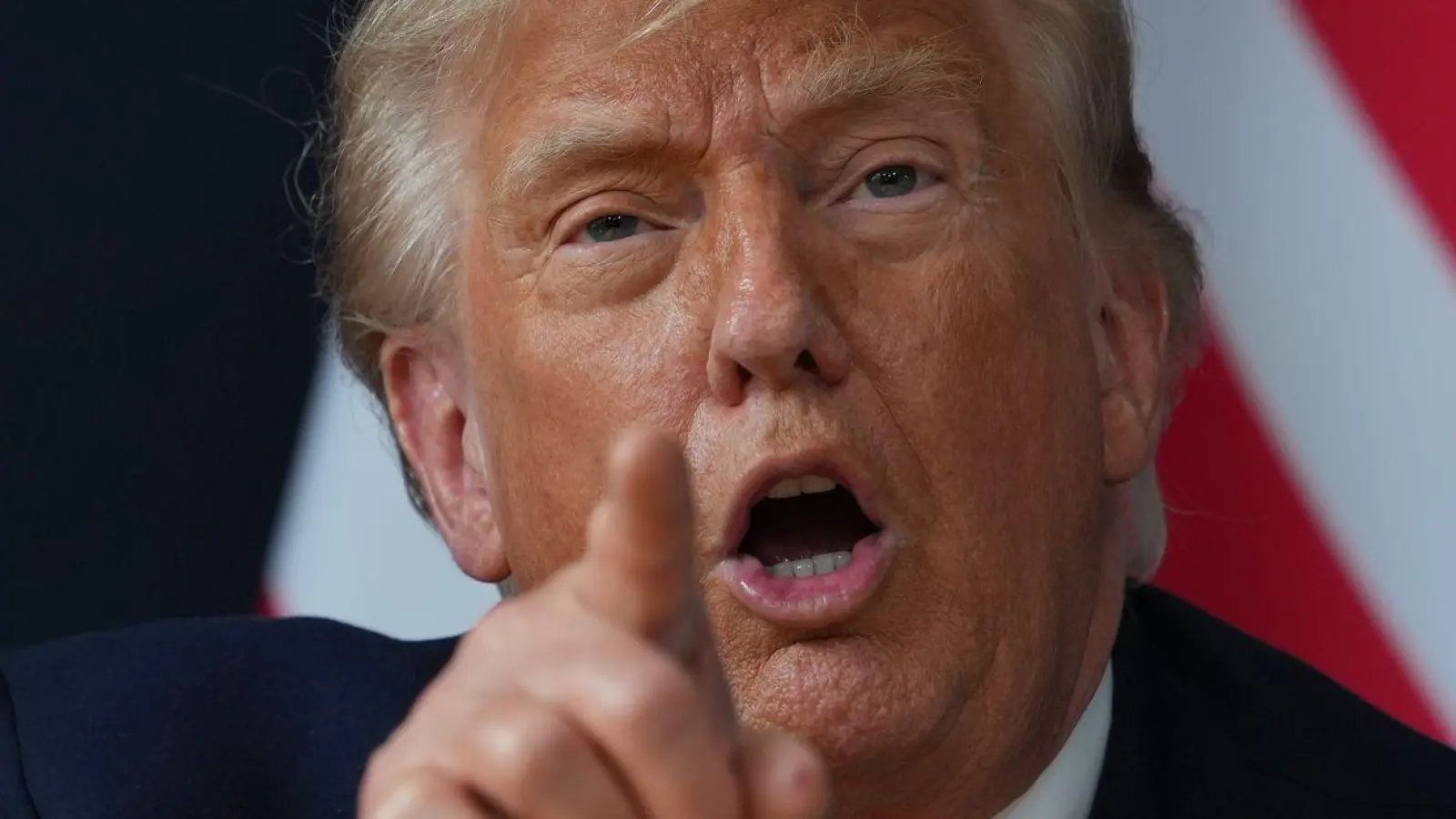 US-Präsident Donald Trump hat sich erstmals persönlich mit Venezuelas amtierender Präsidentin Delcy Rodríguez getroffen. (Archivbild) (Foto: Julia Demaree Nikhinson/AP/dpa)