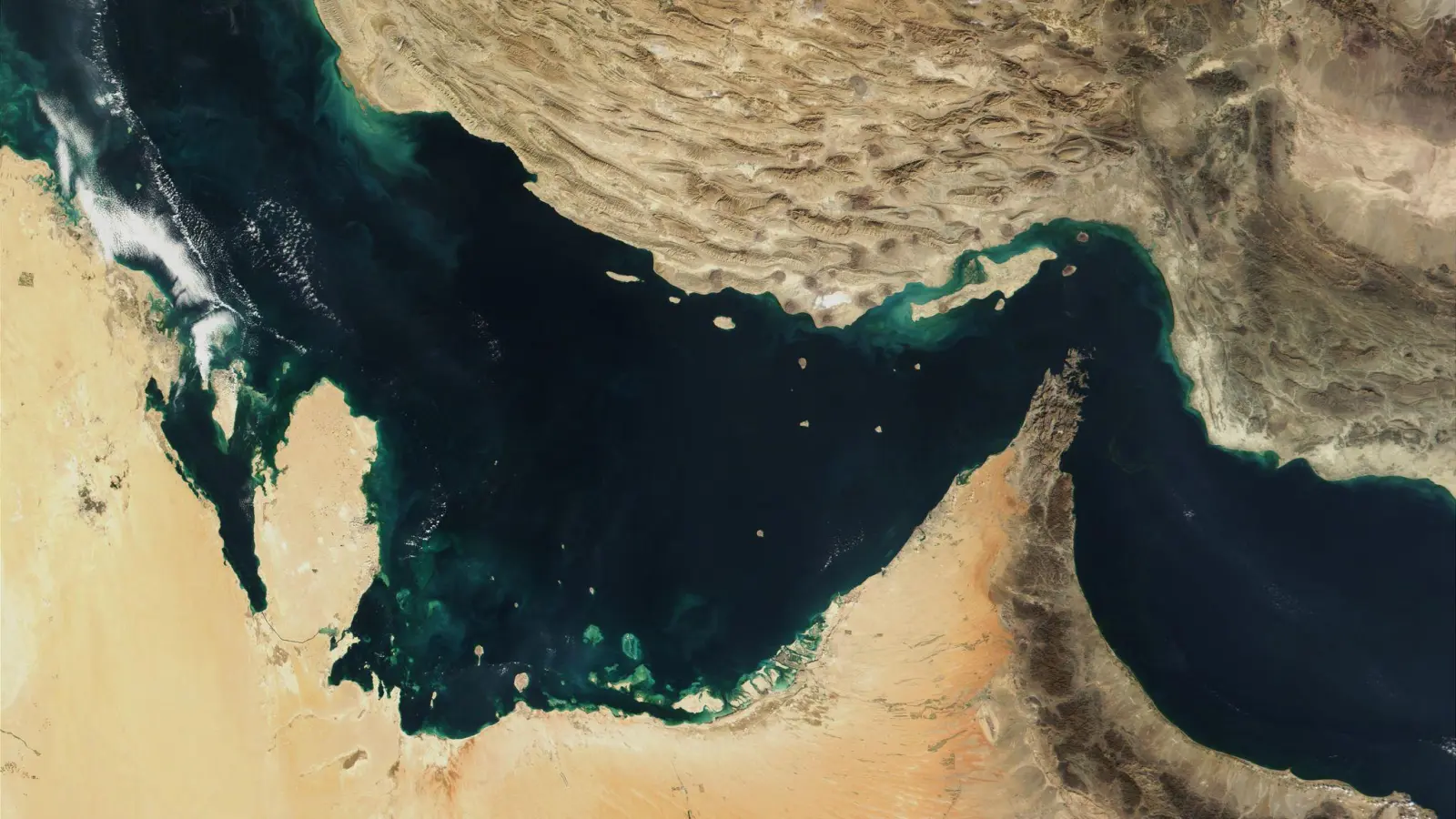 Iran soll laut US-Militär wieder Drohnen losgeschickt haben (Handout). (Foto: -/The Visible Earth/NASA/dpa)