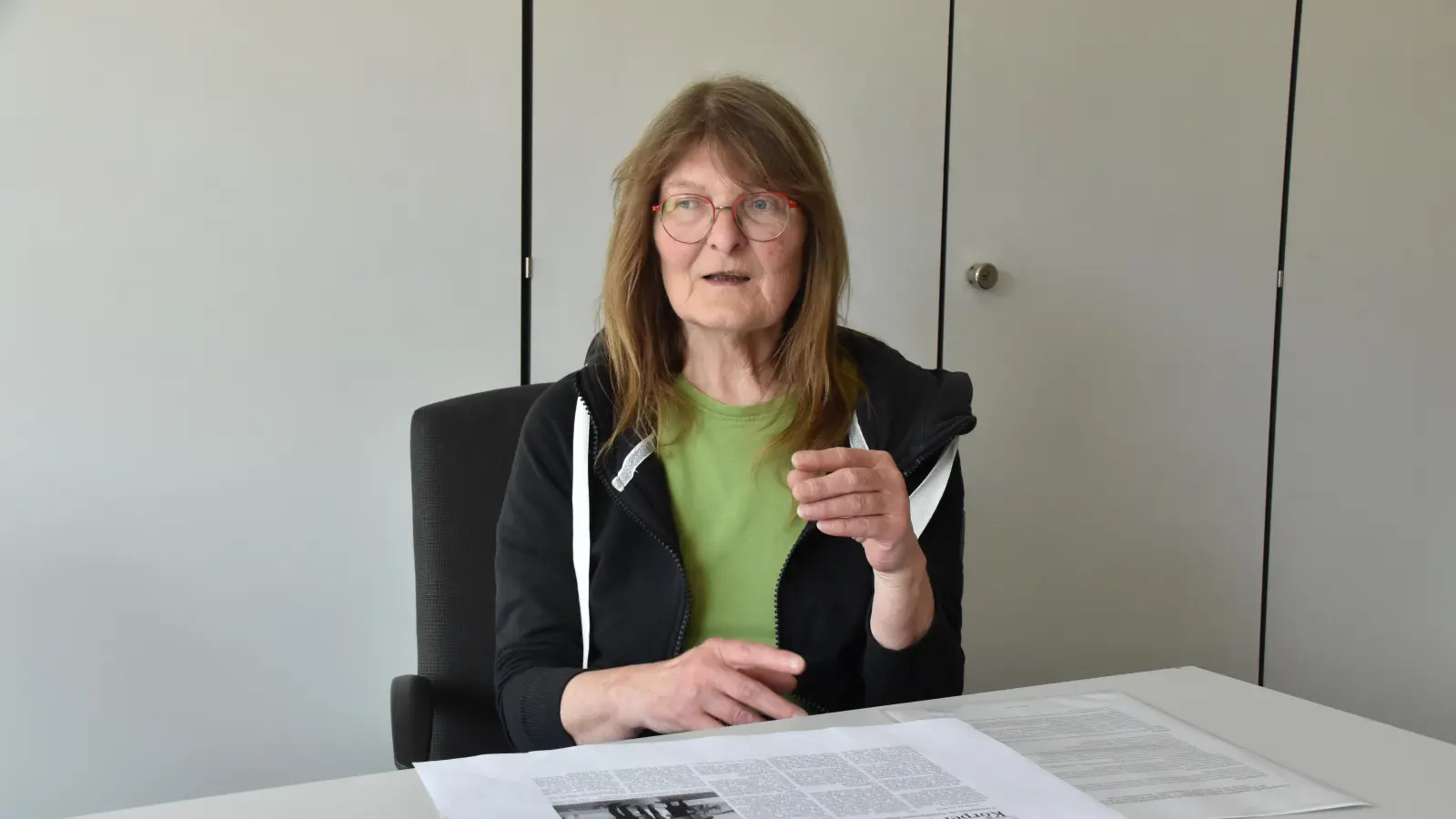 Sozialpädagogin Waltraud Meyer vom Ambulant Betreuten Wohnen des Diakonischen Werks Ansbach organisiert und begleitet das Freizeitangebot für mehr soziale Teilhabe. (Foto: Silvia Schäfer)