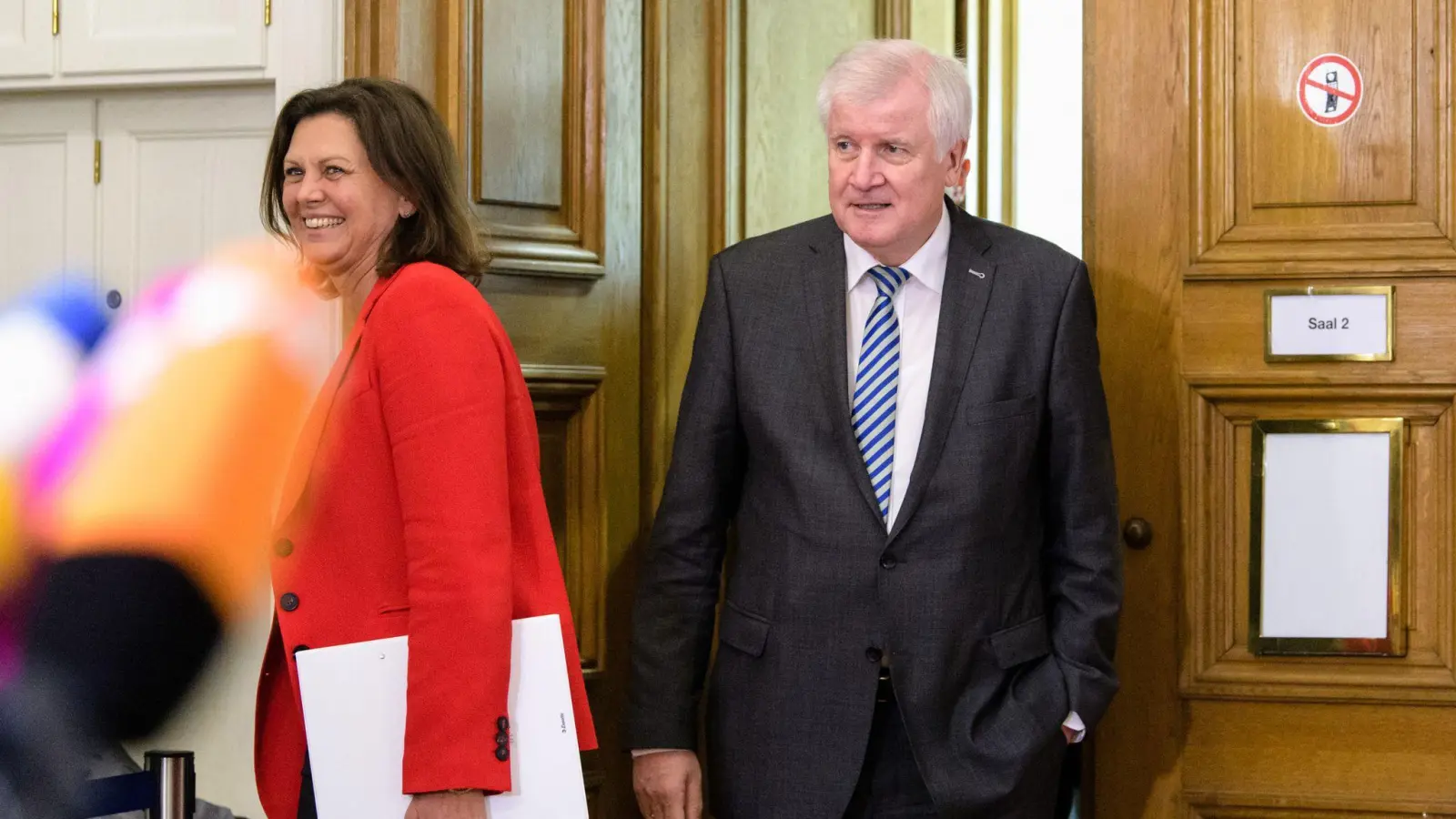 Seehofer sieht Aigner für das höchste Staatsamt geeignet. (Archivbild) (Foto: Matthias Balk/dpa)