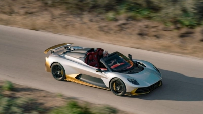 Aston Martin bringt den Valhalla im kommenden Jahr auch als Spider auf den Markt. Preise hat der Hersteller bislang nicht genannt. (Foto: Aston Martin/dpa-tmn)
