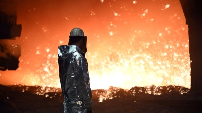 Die EU will, dass Stahl sauberer hergestellt wird. (Symbolbild) (Foto: Federico Gambarini/dpa)