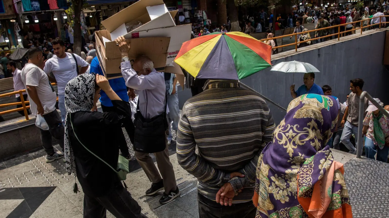 Unerträglich heiß ist es in Teilen des Iran. (Foto: Alireza Masoumi/ISNA/dpa)