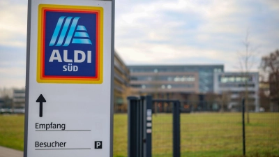 Aldi Süd beschäftigt 50.000 Menschen in Deutschland. (Foto: Christoph Reichwein/dpa)