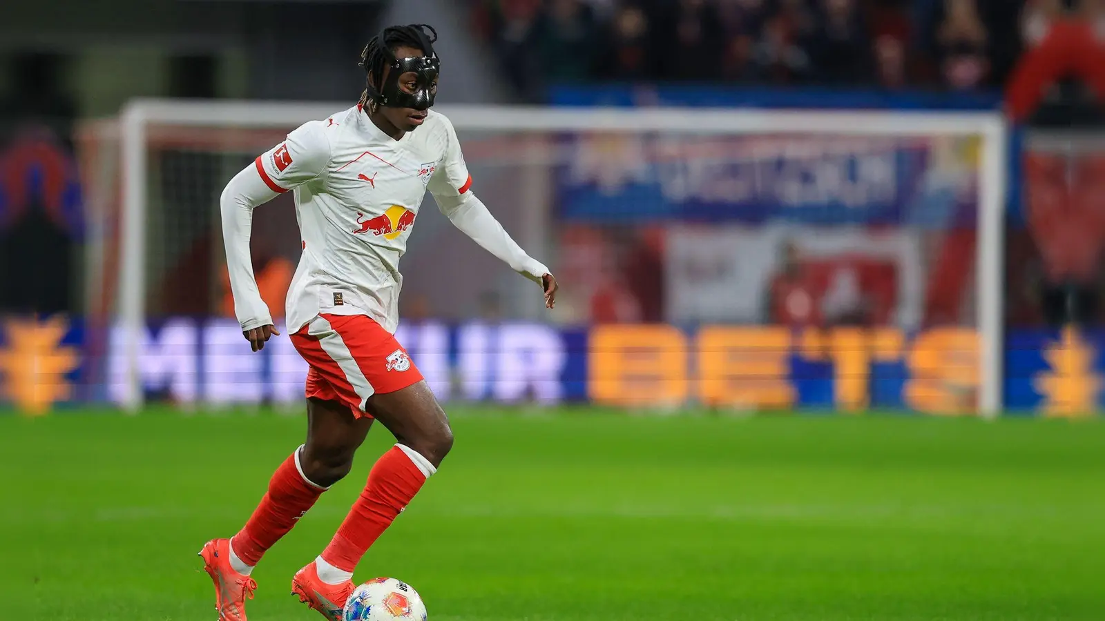 Leipzigs Yan Diomande wurde für den Afrika-Cup ins Aufgebot der Elfenbeinküste berufen. (Archivbild) (Foto: Jan Woitas/dpa)