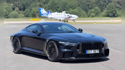 Exklusiver Gran Turismo mit 1.000 PS: Der „Bodo“ von Brabus ist auf 77 Exemplare limitiert. (Foto: Thomas Geiger/dpa-tmn)