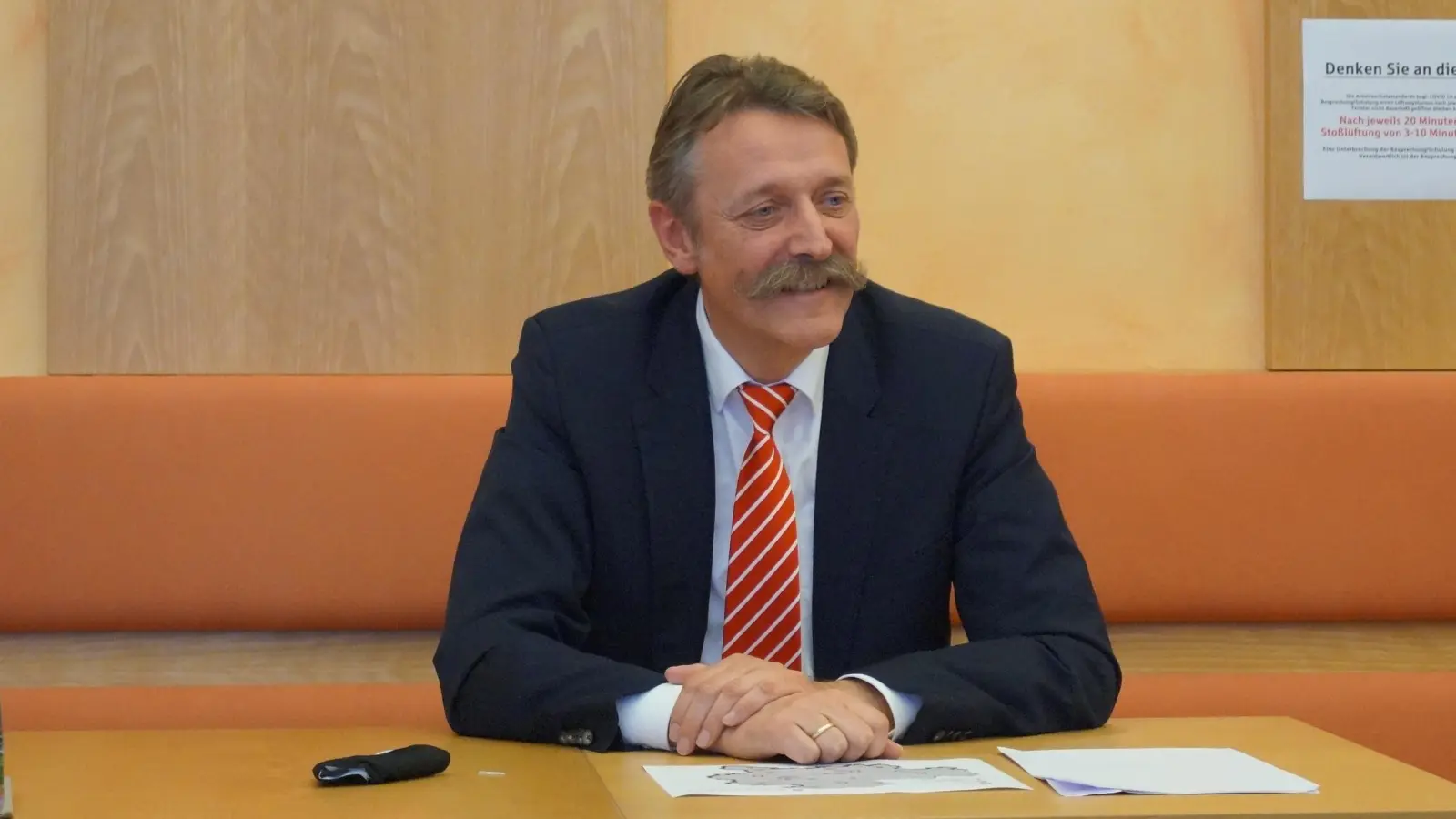 Gunther Frautz geht 2027 als Neustädter Sparkassendirektor in den Ruhestand. (Archivbild: Nicole Gunkel)