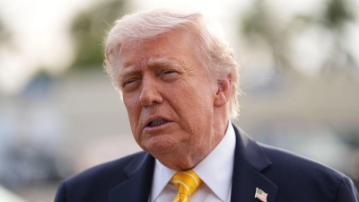 Trump ist wenig optimistisch, dass ein neuer Iran-Plan umsetzbar sein könnte.  (Foto: Matt Rourke/AP/dpa)