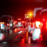 Polizisten mussten einige Autofahrer wecken. (Symbolbild) (Foto: Soeren Stache/dpa)