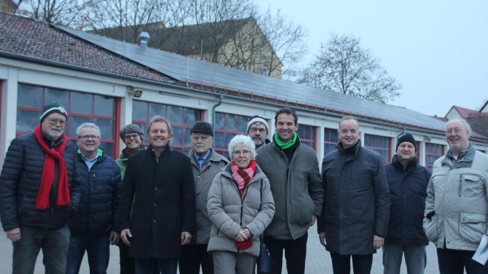 The city of Ansbach receives a large photovoltaic system as a gift