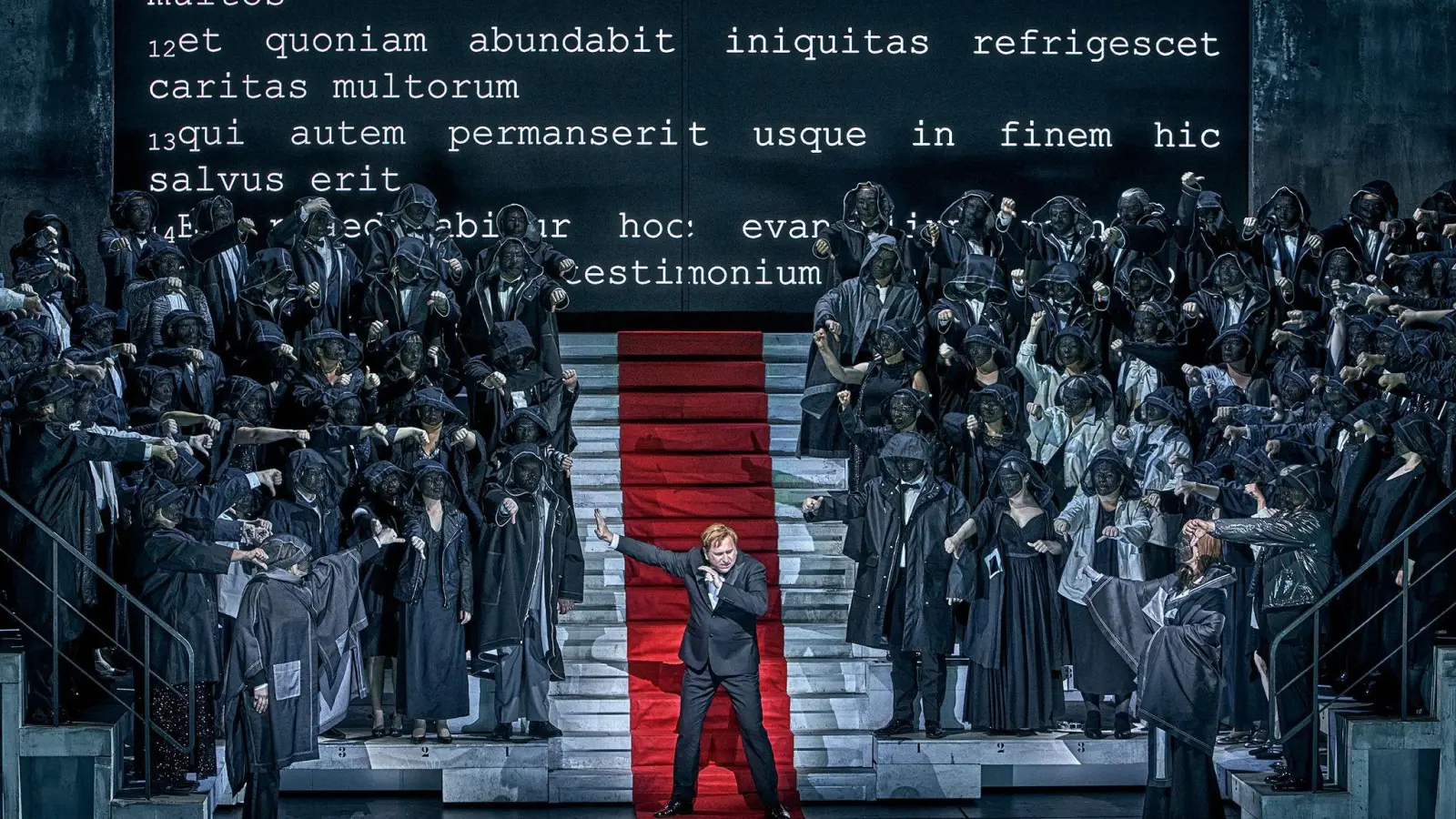 Andreas Schager gibt den Diktator. (Foto: Enrico Nawrath/Bayreuther Festspiele/dpa)