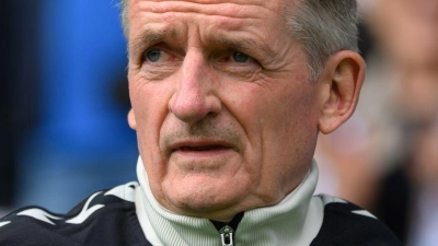 FCM-Trainer Petrik Sander will beim FC Bayern im Pokal überraschen. (Archivbild) (Foto: Hendrik Schmidt/dpa)