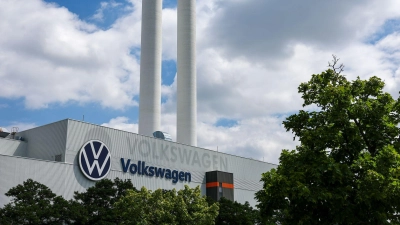 Pionier bei E-Autos: Die Autofabrik von Volkswagen in Zwickau. (Archivbild) (Foto: Jan Woitas/dpa)