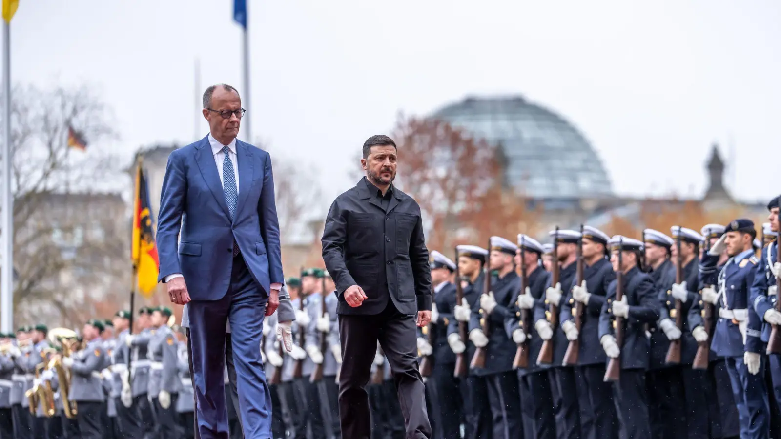 Deutsch-ukrainische Regierungskonsultationen (Foto: Michael Kappeler/dpa)