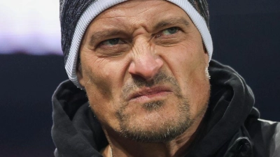 St.-Pauli-Trainer Alexander Blessin. (Foto: Christian Charisius/dpa)