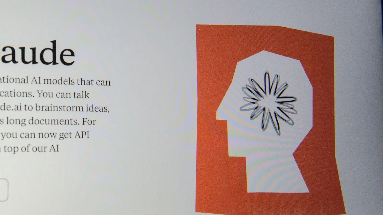 Anthropics Chatbot Claude ist ein Konkurrent von ChatGPT. (Archivbild) (Foto: Andrej Sokolow/dpa)