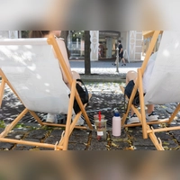 Die vergangenen heißen Tage ließen sich nur noch im Schatten aushalten. (Foto: Evi Lemberger)
