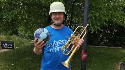 Feuerwehr, Handball und Posaunenchor: Bernd Lörler engagiert sich in ganz unterschiedlichen Bereichen. (Foto: Anton Lörler)