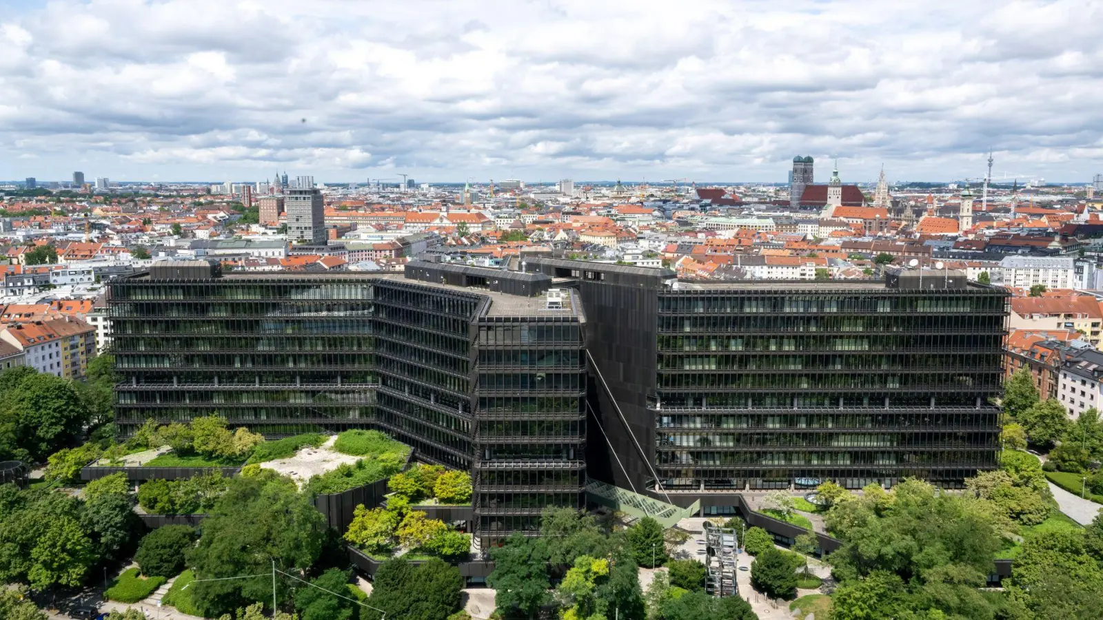 Das Europäische Patentamt in München. (Archivbild) (Foto: Peter Kneffel/dpa)